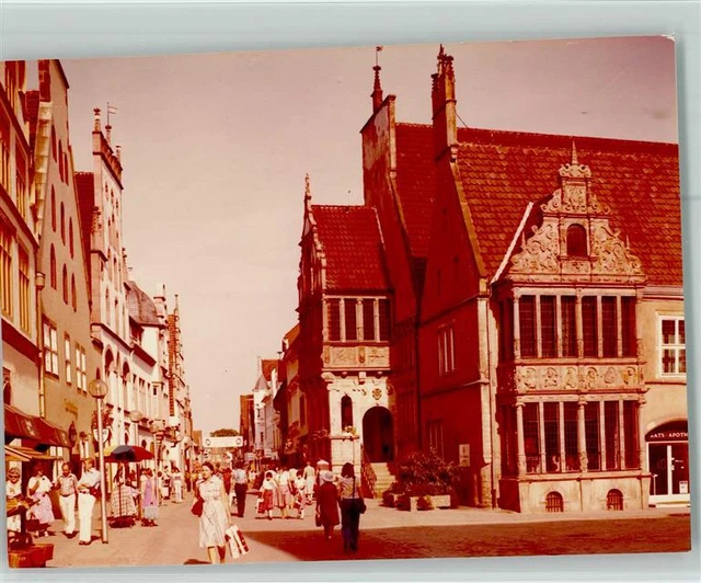 40093231 - 4920 Lemgo Mittelstrasse Fussgaengerzone Erker Rats-Apotheke