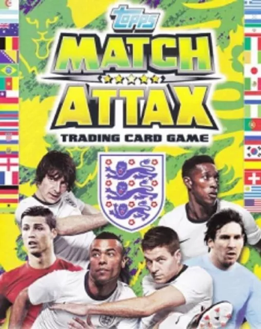 Match Attax England 2014 Choose Your Base Cards From List 1-240