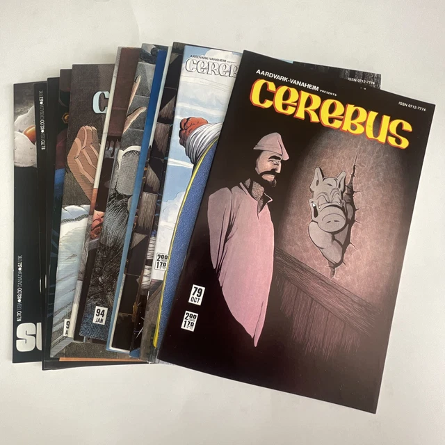 Cerebus Aardvark Comic Book Set Bundle Lot 79 80 82 83 85 88 92 94-103