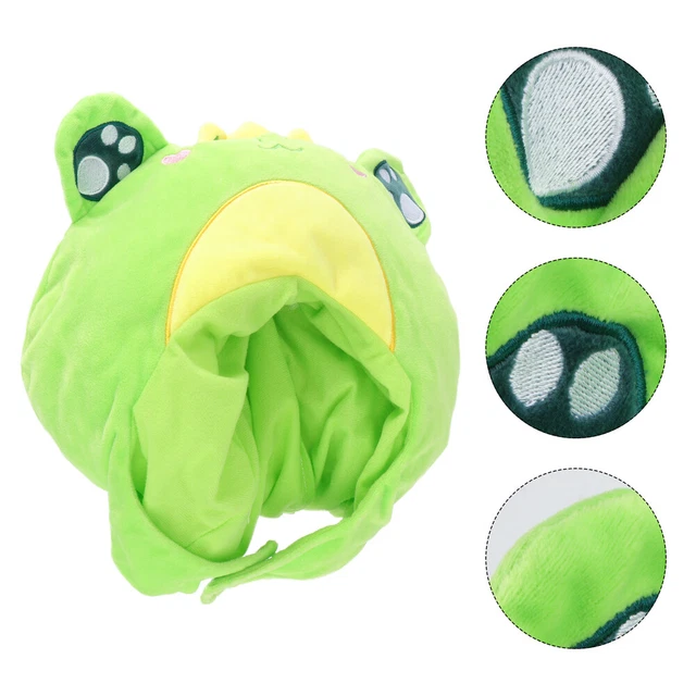 Plush Frog Headgear Christmas Child Kid Headbands Frog Costume Hat