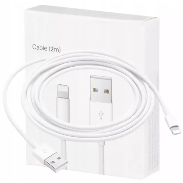 1m / 2m  iPhone SCHNELL Ladekabel für 6 7 8 XR X XS 11 12 13 14 USB iPad Pro