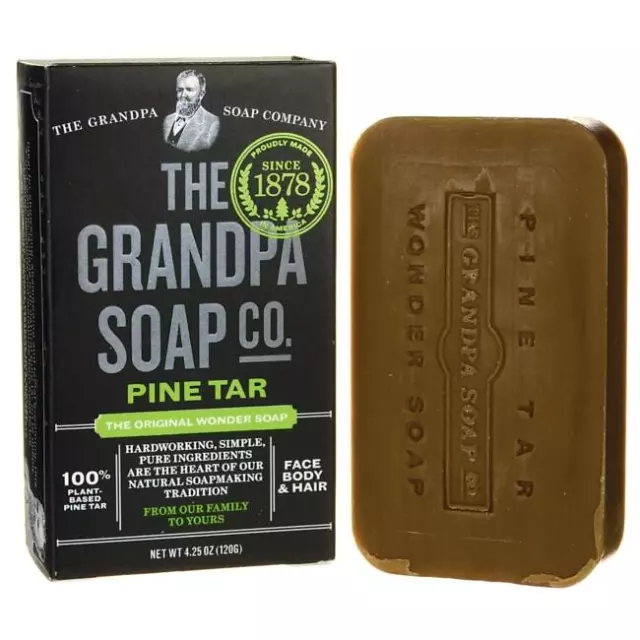 Grandpa Soap Co. Pine Tar Soap 4.25 oz Bar(S)