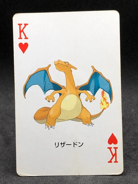 Eevee Eievui Evolution Pokemon Fire Red Nintendo Playing Card Game Japan