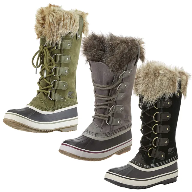 Sorel Femmes Joan of Arctic Hiver Neige Bottes Luxe Thermal Daim Chaussure Cuir