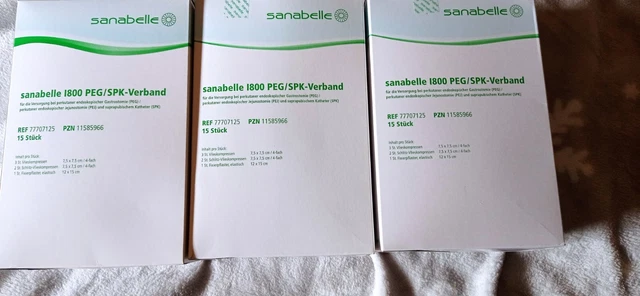 Vendaje SANABELLE I800 PEG/SPK 45 ud. PZN 11585966
