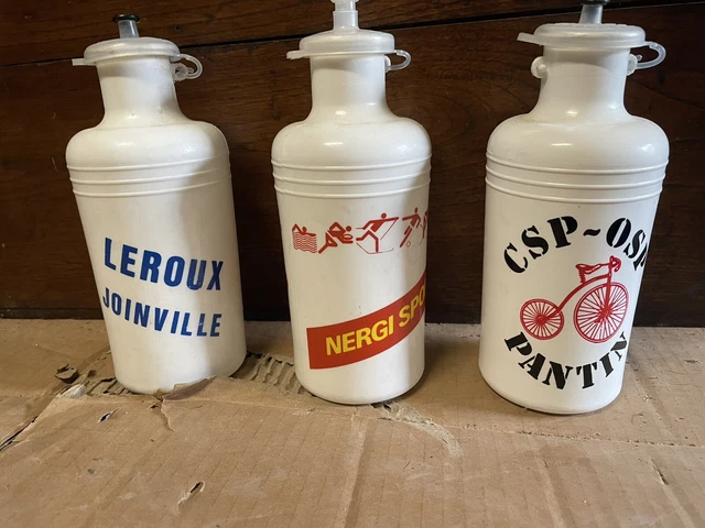Bidon Vélo Vintage CSP OSP PANTIN – Gourde Cyclisme Années 70 – France
