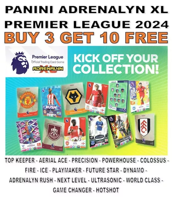 PANINI ADRENALYN XL Premier League 2024 20232024 Foil Card 370