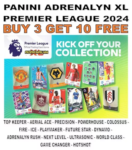 PANINI ADRENALYN XL Premier League 2025 20232024 Foil Card 370