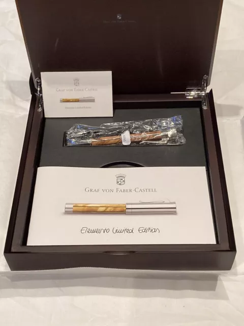 Graf von Faber Castell Elemento Limited Edition Ballpoint Pen - UNUSED