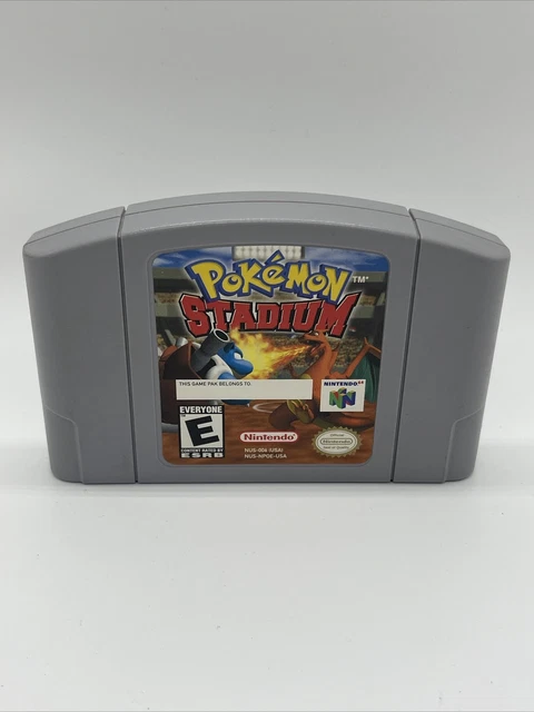 Pokemon Stadium N64 (Nintendo 64, 2000) Authentic, Tested & Working!