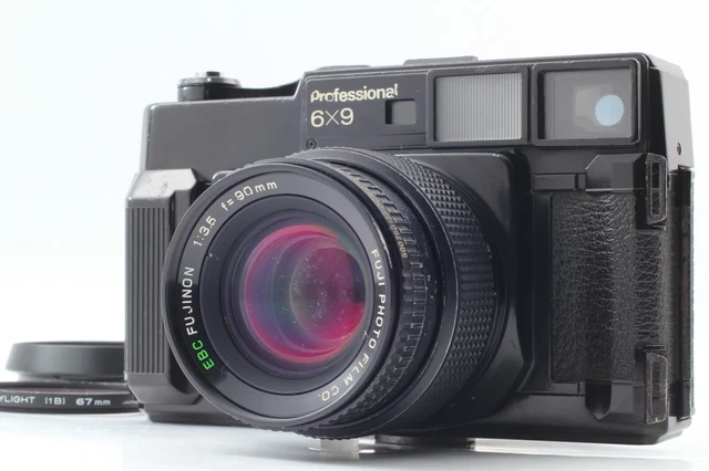 [Exc+4] FUJICA Fuji Fujifilm GW690 Pro 6x9 w/EBC 90mm F/3.5 From Japan