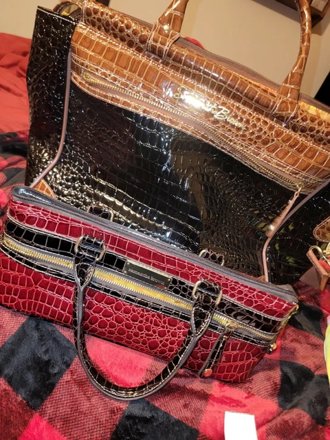 Women's Samantha  Under Seat Luggage Bag- insulates wine bag 2 piece lot