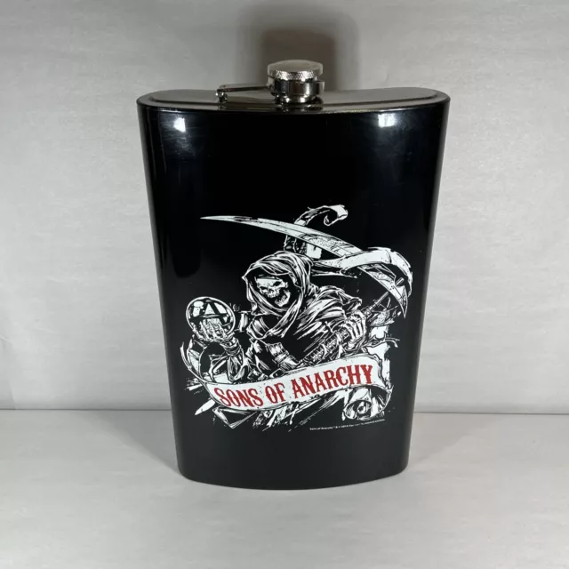 FLASK 64oz. Oversized Jumbo Giant Flask Stainless SONS OF ANARCHY