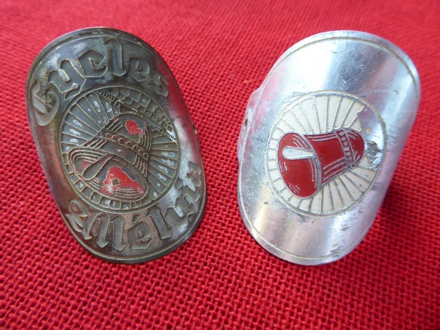 PLAQUE VELO CYCLES BADENIA. Old Bike head badge. BICI FAHRRAD EUR 9,88