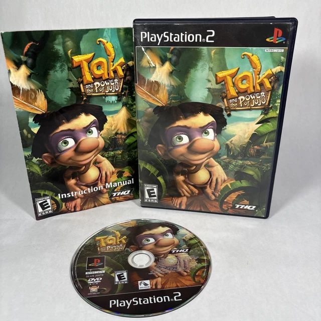 Jeu PS2 TAK AND THE POWER OF JIJU - Version PAL, CD Seul, Bon état