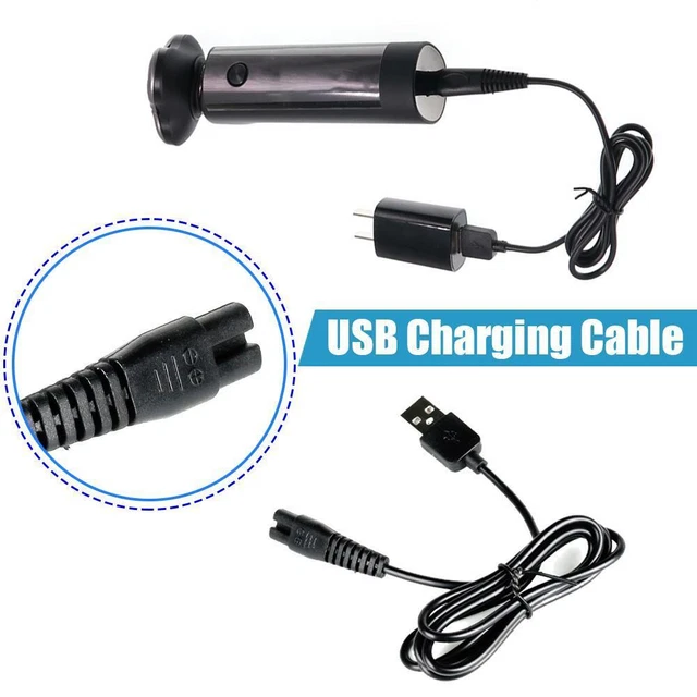 Cable de carga USB para afeitadora eléctrica cable de alimentación cargador adaptador para Mijia"" W7W2