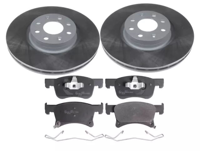 FRONT BRAKE DISCS PADS KIT FOR	VAUXHALL CORSA E 2014-2019 VENTED 284mm