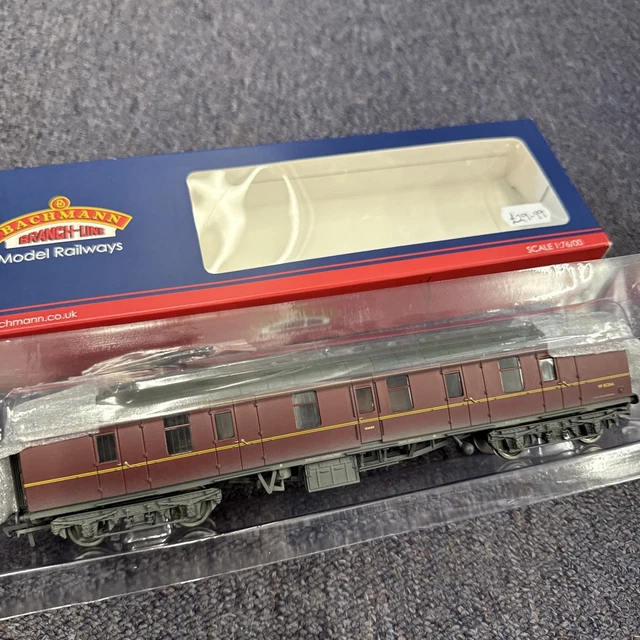 BACHMANN 39 176F MK1 BG Coach Full brake BR maroon (weathered) £29 99