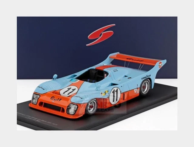 Spark 43LM75 Gulf Mirage GR8 #11 Le Mans Winner 1975 - Bell/Ickx 1/43 Scale