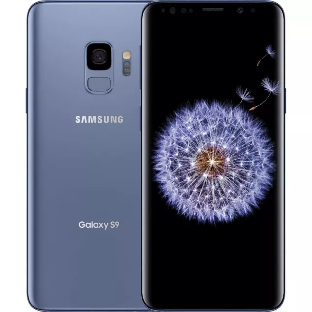 SAMSUNG Galaxy S9 64 Go Bleu Corail Reconditionné Très bon etat