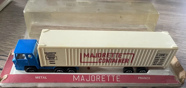 Majorette 214 - Saviem Container Agrigel (sous blister scellé