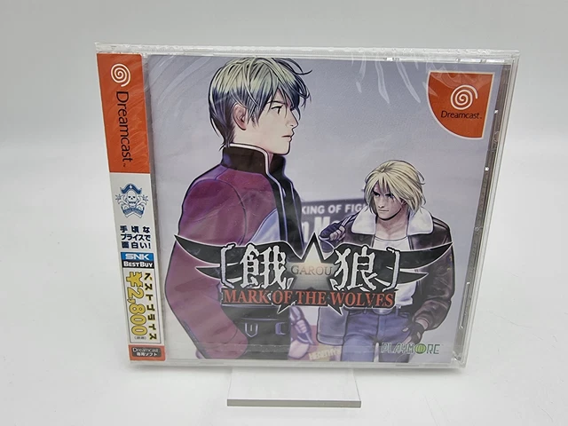 GAROU MARK OF THE WOLVES SEGA DREAMCAST JAPAN BRAND NEW SEALED REF2 GAROU MARK OF THE WOLVES SEGA DREAMCAST JAPAN BRAND NEW SEALED REF2