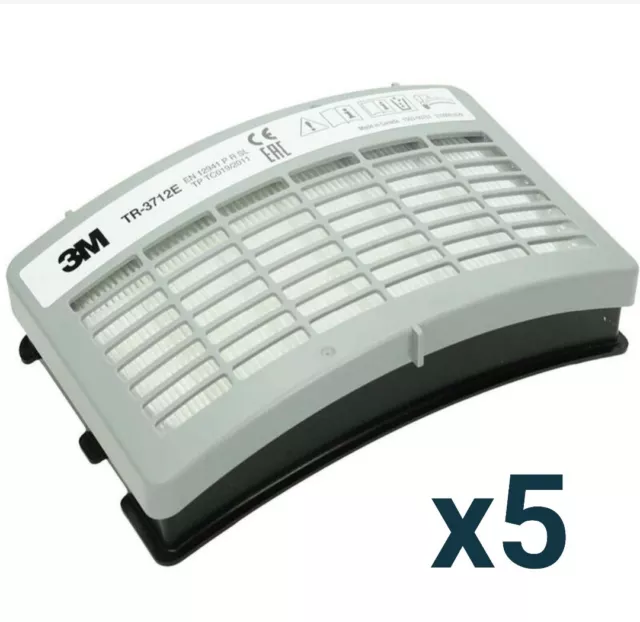3M™ Versaflo™ TR-3712E Filtro antiparticolato. Custodia da 5