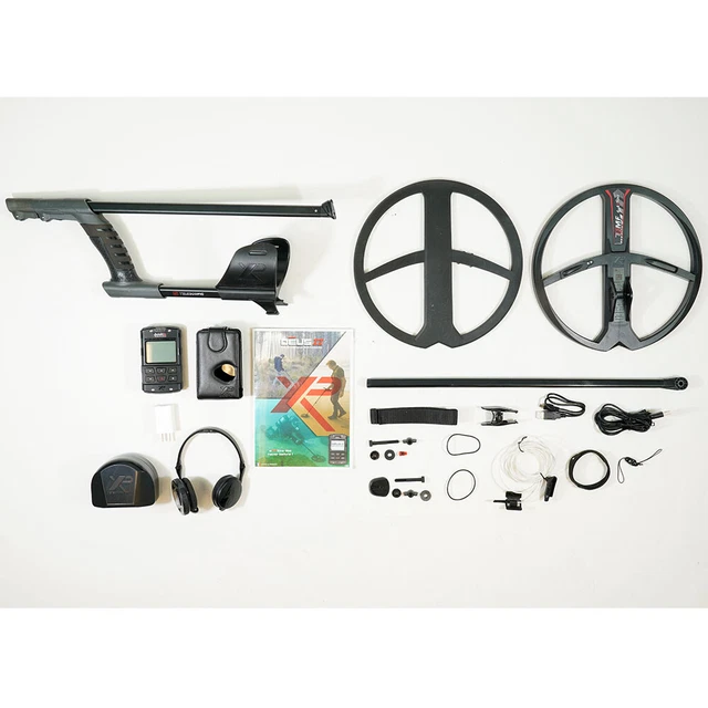 XP DEUS II Fast Multi Frequency RC Metal Detector with 11" FMF Search Coil XP DEUS II Fast Multi Frequency RC Metal Detector with 11" FMF Search Coil