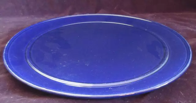 1 Bob Van Allen Mikasa Separates GX500 Navy Made in Japan Chop Plate 12.5" EUC