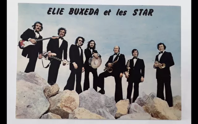 Carte Postale-66-PERPIGNAN-ORCHESTRE ÉLIE BUXEDA et les STAR-a Banyuls-sur-Mer.