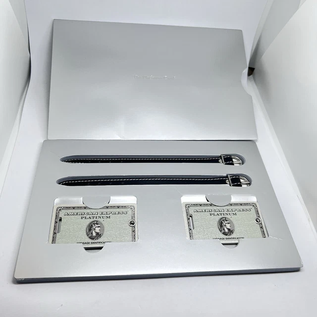 American Express Platinum Luggage Tags FOR SALE! - PicClick UK