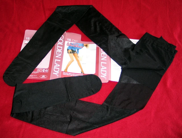 GOLDEN LADY VELY 15 - COLLANT VOILE PANTY TRANSPARENT 15 den - DAIM - T6 XXL EUR 8,90 - FR