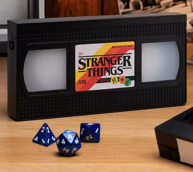 Paladone Stranger Things VHS Logo LED Light, Officially Licensed Merchandise 3