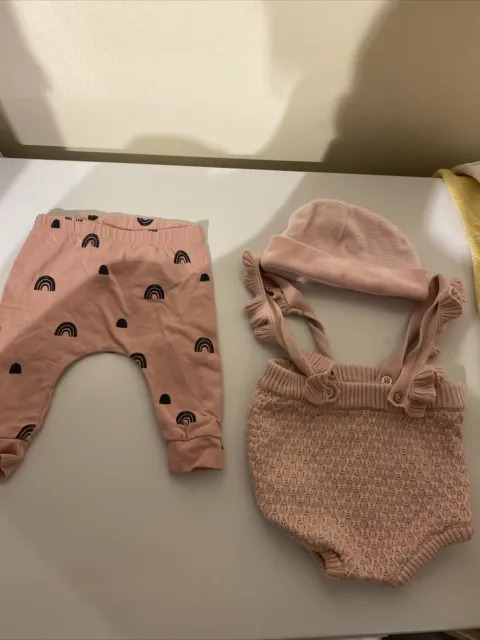 baby girls clothes 0-3 months bundle 3