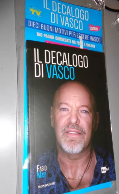 Libro Book Il Decalogo Di Vasco Rossi 160 Pagine Con Fotografie A Colori