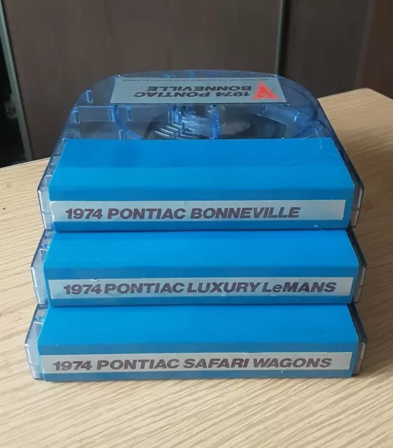 1974 PONTIAC SALES 8mm films Bonneville Safari Grand Le Mans $28.00 ...