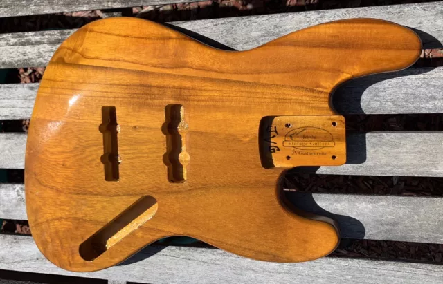 JAZZ BASS Cuerpo Nitro RELIC Hippy Natural Premium Luz Place Orden Jvguitars