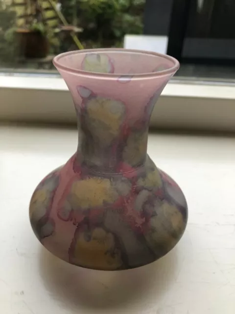 Antique small Cameo glass vase . What a beauty. Gallee ??
