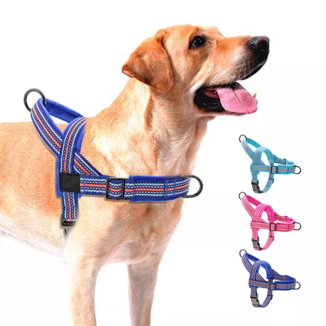 NO Pull Dog Harness Reflective Pet Puppy Walk Vest for Small Medium Large Dogs