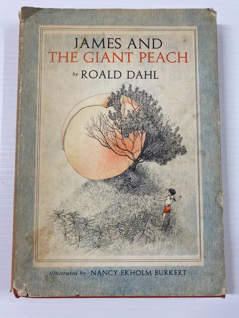 JAMES AND THE Giant Peach by Roald Dahl 1961 - Dust Jacket £59.79 ...
