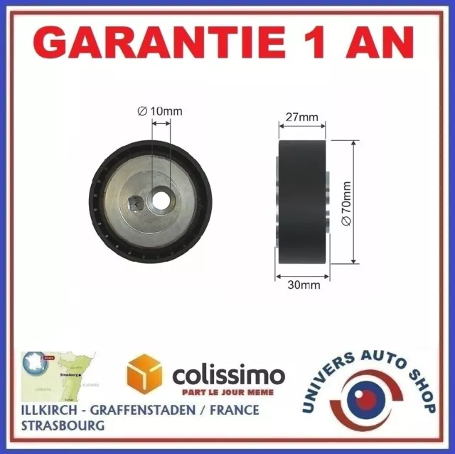 Galet Tendeur De Courroie D'accessoire pour CITROEN FIAT PEUGEOT SUZUKI = 575129 Galet Tendeur De Courroie D'accessoire pour CITROEN FIAT PEUGEOT SUZUKI = 575129