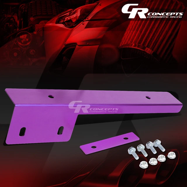 JDM STYLE UNIVERSAL Front Bumper License Plate Mount Relocator Bracket
