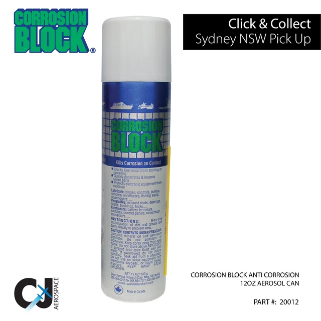 Corrosion Block Anti Corrosion for Motorcycles ATV - 12oz Aerosol Can x1