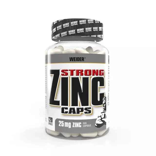 Weider Strong Zinc Caps 120 cápsulas, salud y bienestar