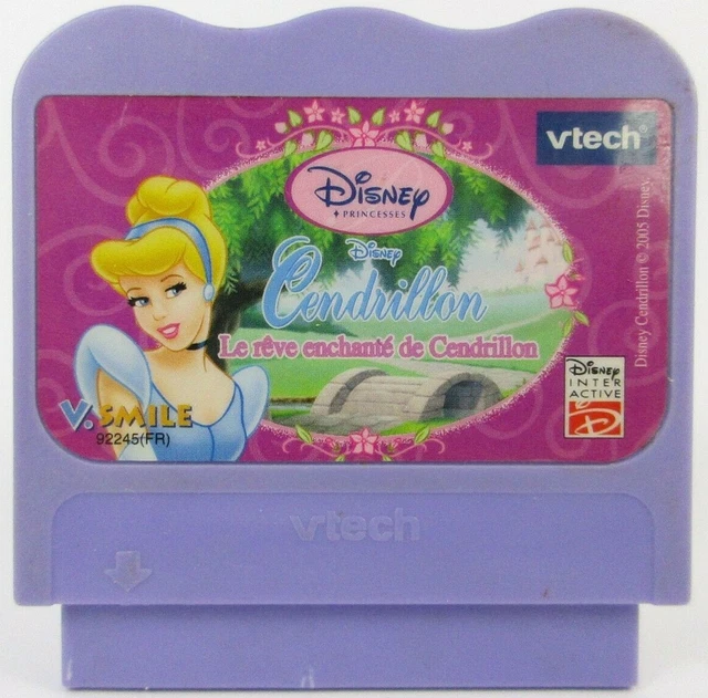 Jeu V.Smile Motion Cendrillon – Version Française, Boîtier Complet, Très Bon état