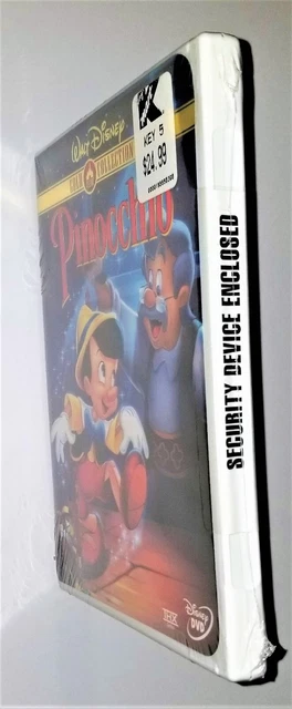 Pinocchio Gold Collection DVD 1999 Factory Sealed 12