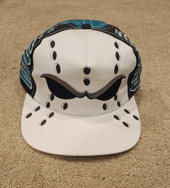 VINTAGE MIGHTY DUCKS 90'S HAT DISNEY USA GOALIE MASK HOCKEY SNAPBACK Anaheim VINTAGE MIGHTY DUCKS 90'S HAT DISNEY USA GOALIE MASK HOCKEY SNAPBACK Anaheim