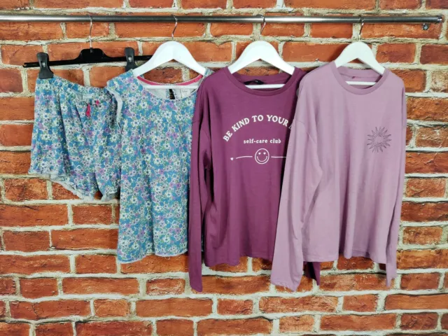 Girls Bundle Age 11-12 Years Boden George Pyjama Set Long Sleeve T-Shirt 152Cm