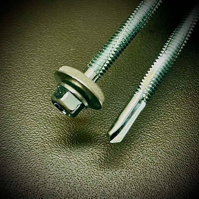 10x Viti A Testa Esagonale Nylon Naturale, M10 X 100mm, Dadi E Bulloni Di Plastica, Rondelle, Nylon Naturale - Foto 8