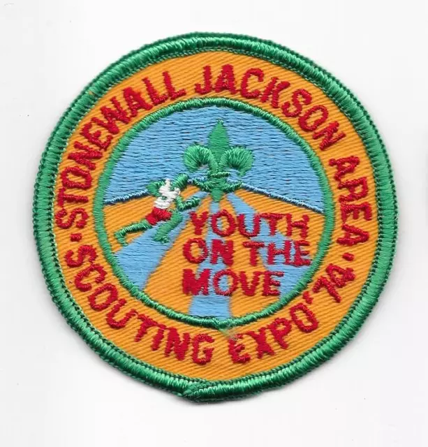 1974 Expo Stonewall Jackson Area Council Vintage Boy Scouts of America BSA